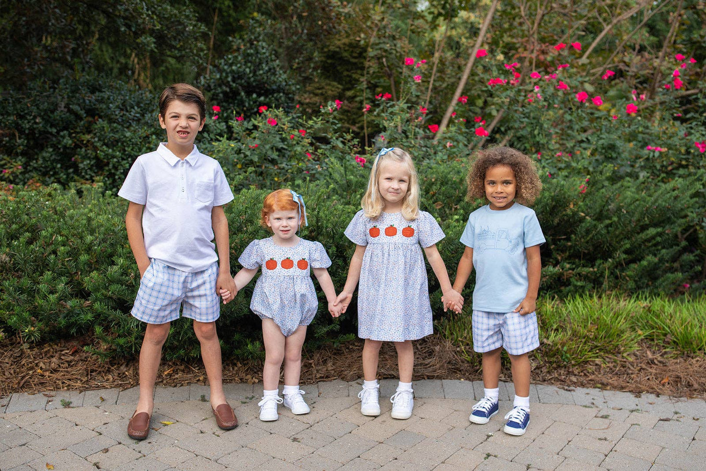 Towns Pumpkin Truck T-Shirt Set