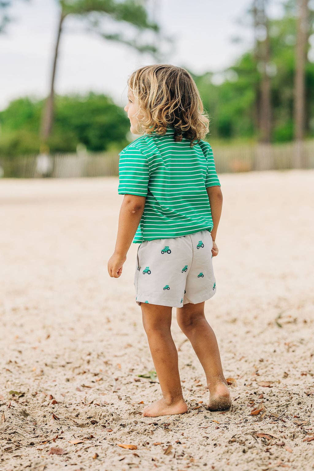 Sugar Bee Clothing Tractors Shorts