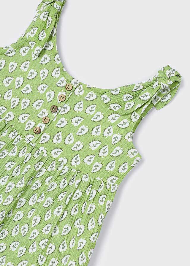 Mayoral Apple Green Leaf Romper
