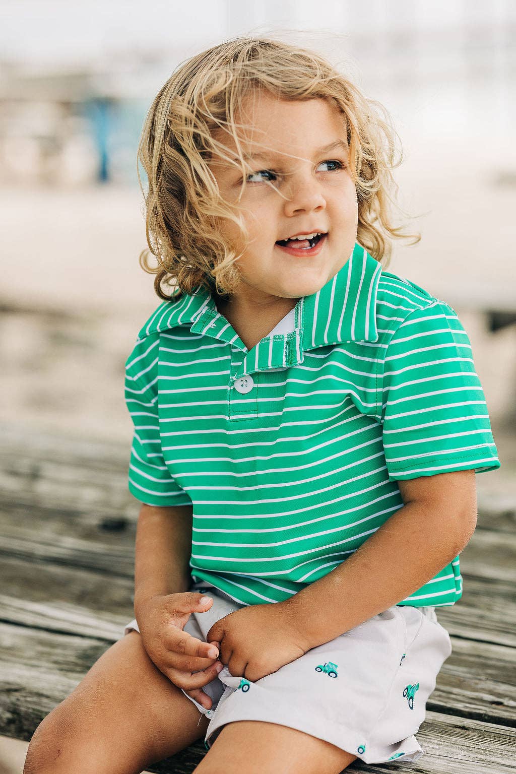 Sugar Bee Clothing Tractors Shorts