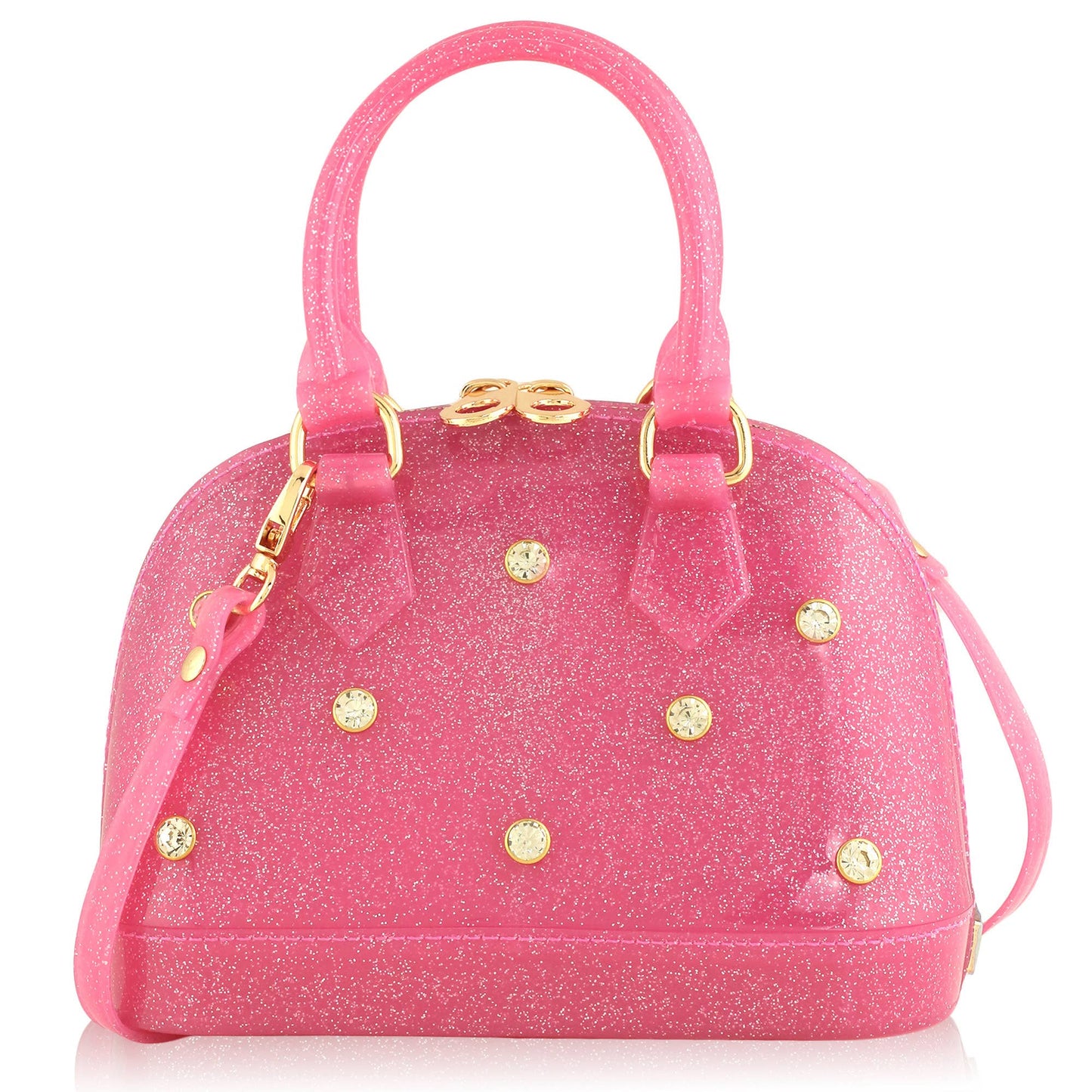 Rhinestone Cate: Hot Pink Sparkle
