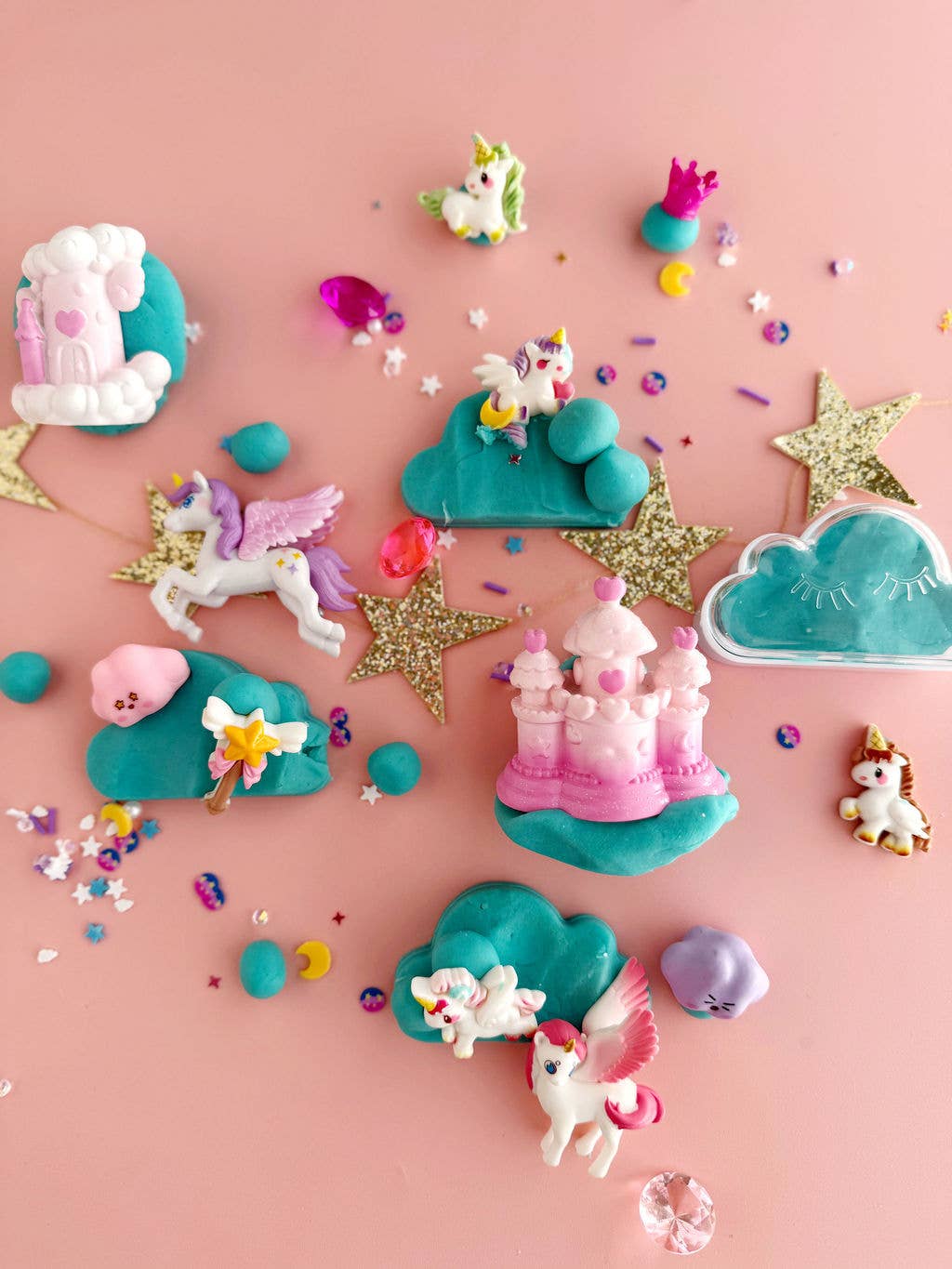 Pegasus Palace KidDough Play Kit (Cotton Candy)