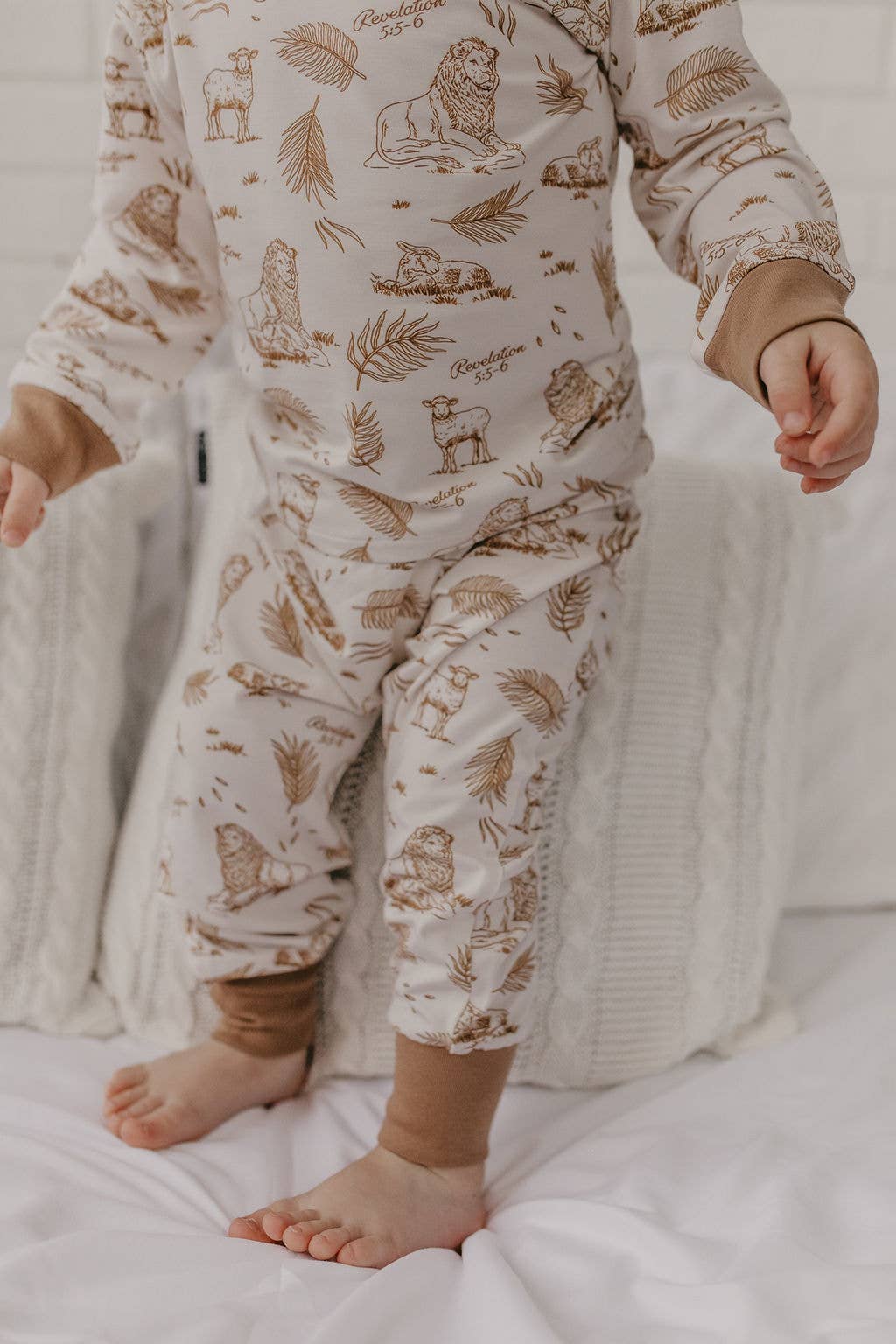 The Lion and the Lamb Pajamas
