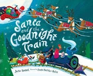 Santa and the Goodnight Train Book