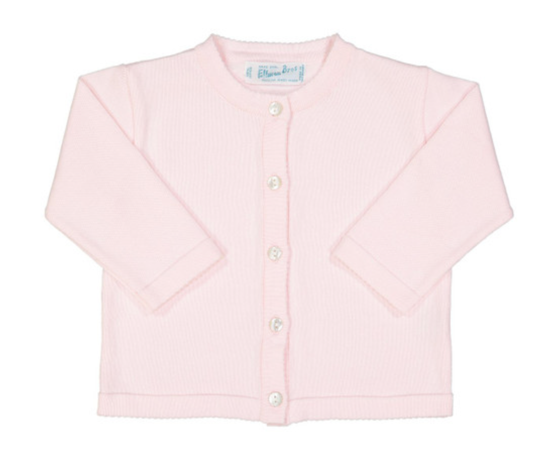 Feltman Brothers Classic Knit Cardigan - Pink