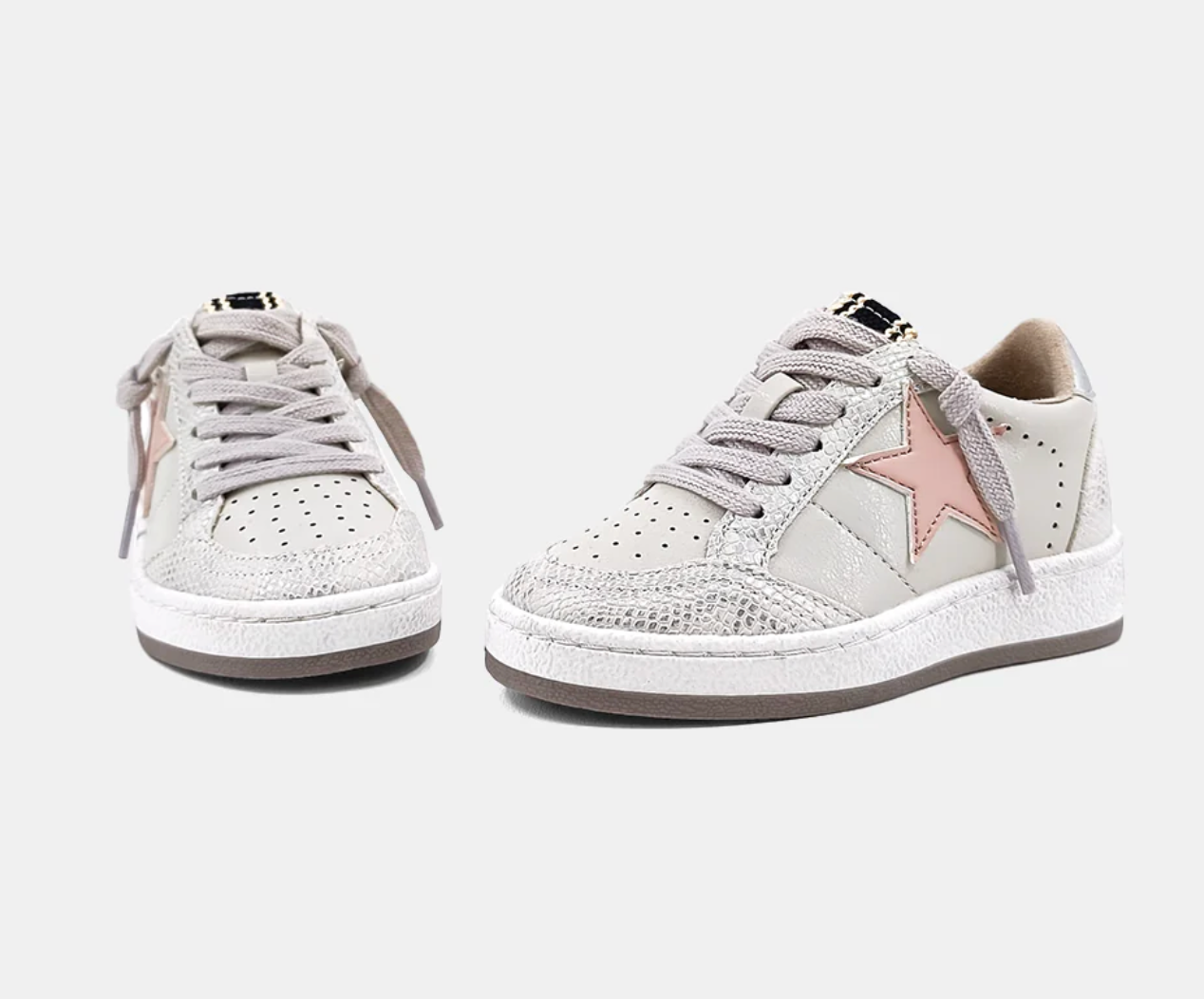 Silver Snake Toddler Shoes