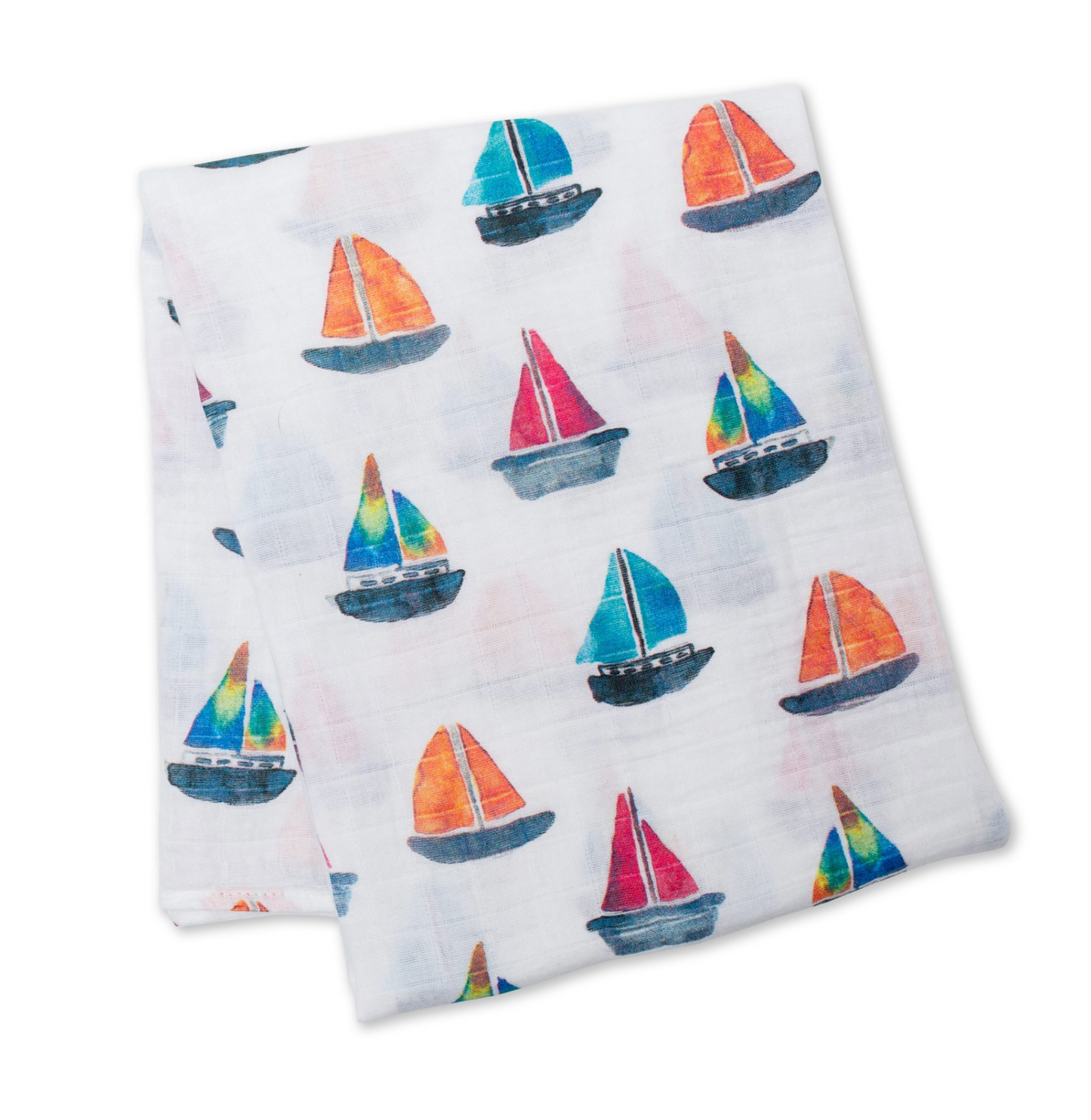 Sailboat Muslin Swaddle