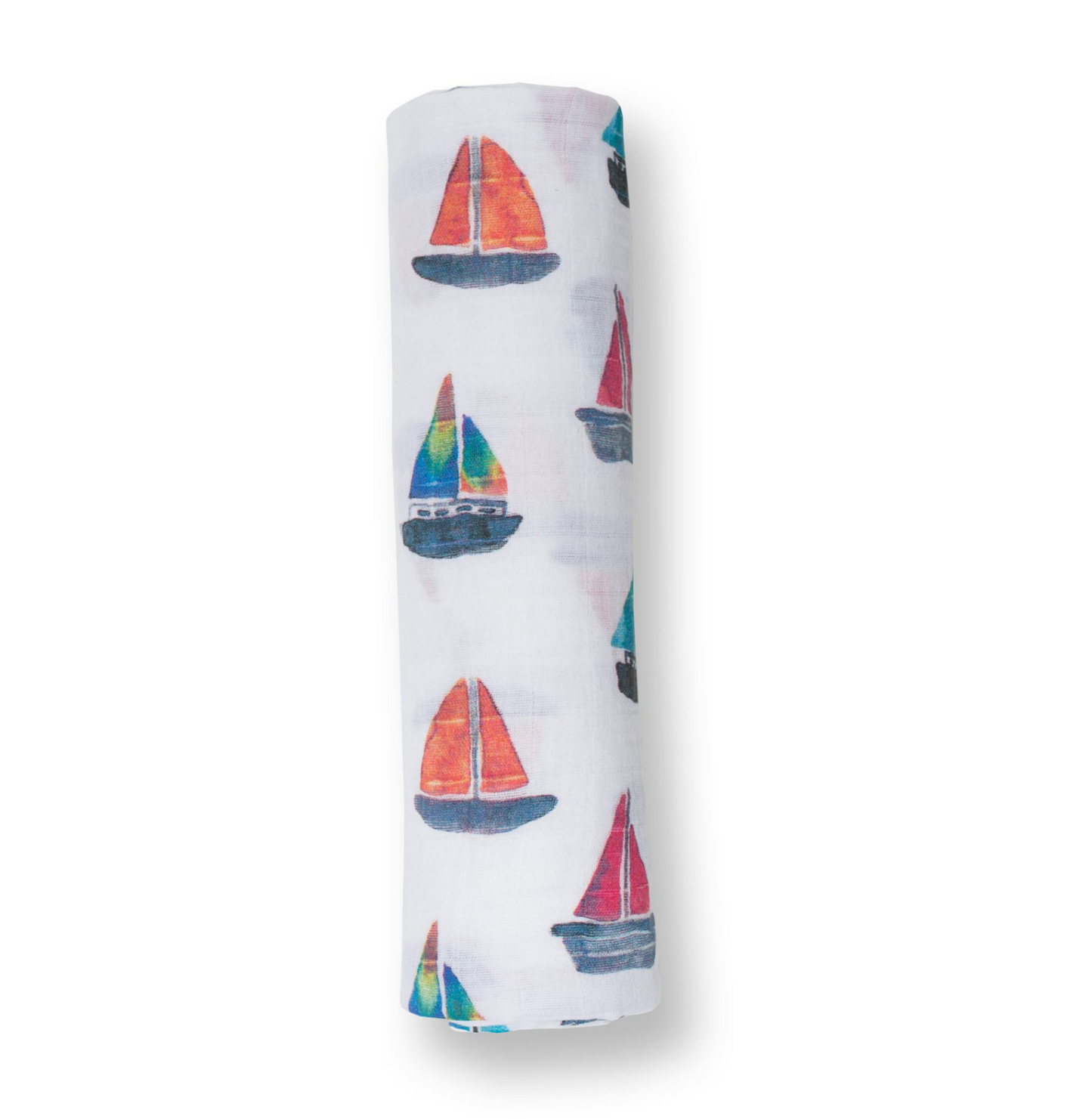 Sailboat Muslin Swaddle