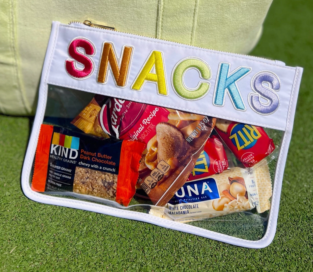 Snacks Clear Pouch