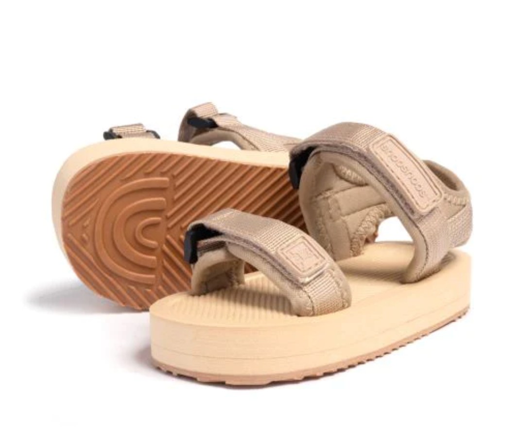 Akita Sandals - Cream/Clay