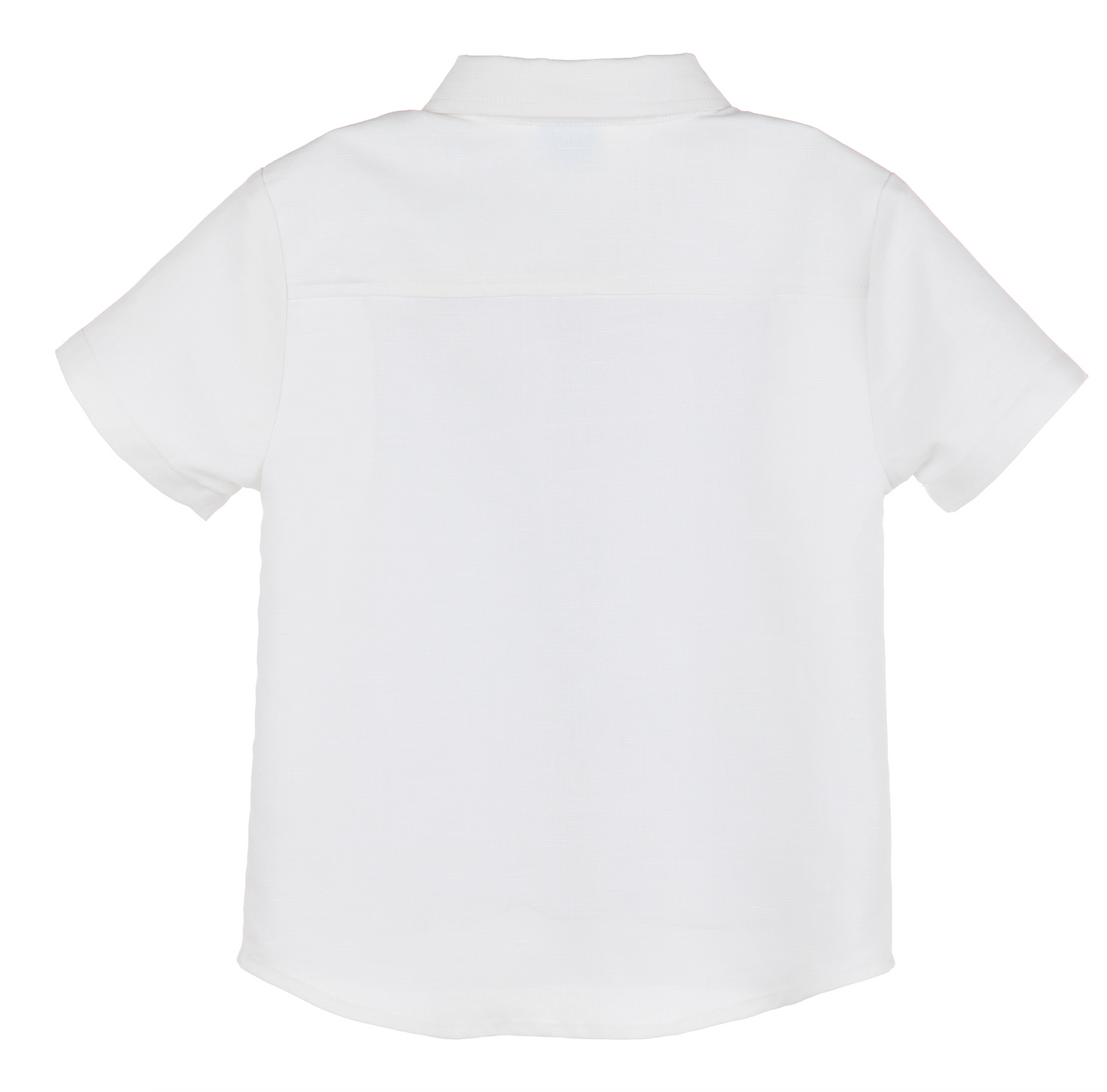 Linen Sandstone Big Boy Shirt and Short Set