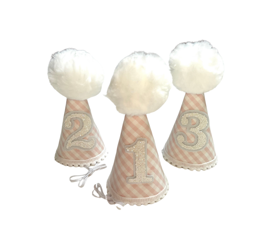 Preppy Pink Party Hat