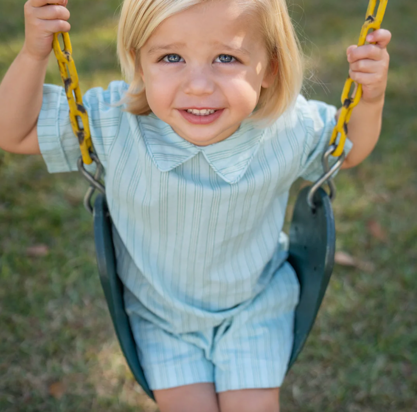 Cade Stripe Short Set