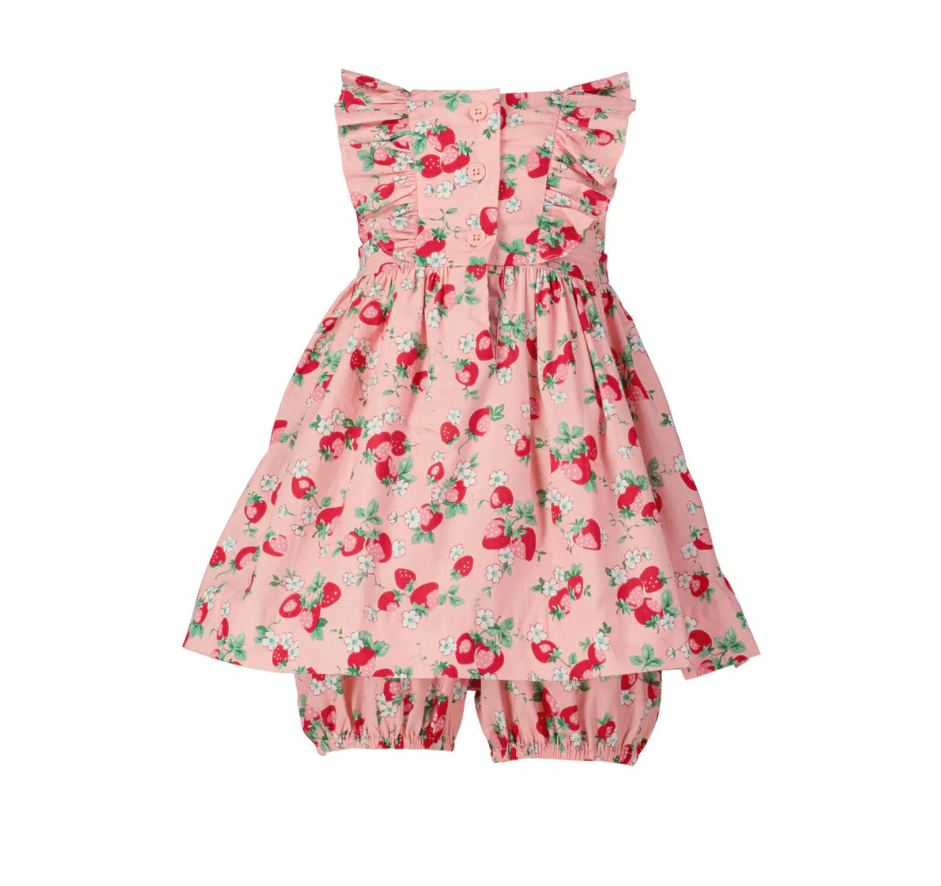 Strawberry Sundress & Bloomers