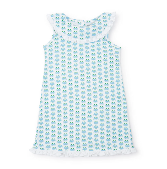 Lila and Hayes Cool Crabs Maris Dress