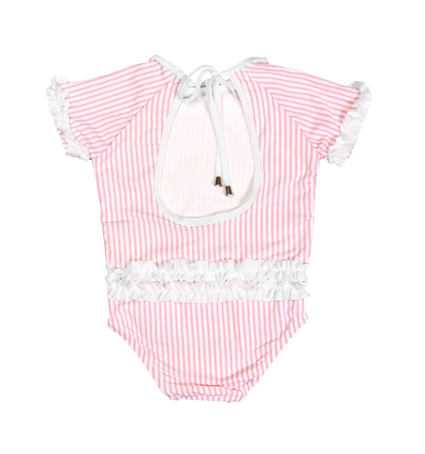 Pink Stripes Swimsuit