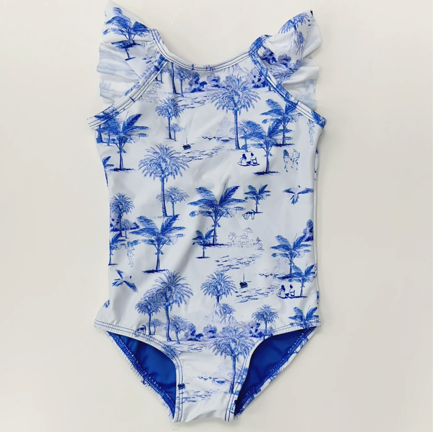 Riviera Dream Ruffle Sleeve Swimsuit