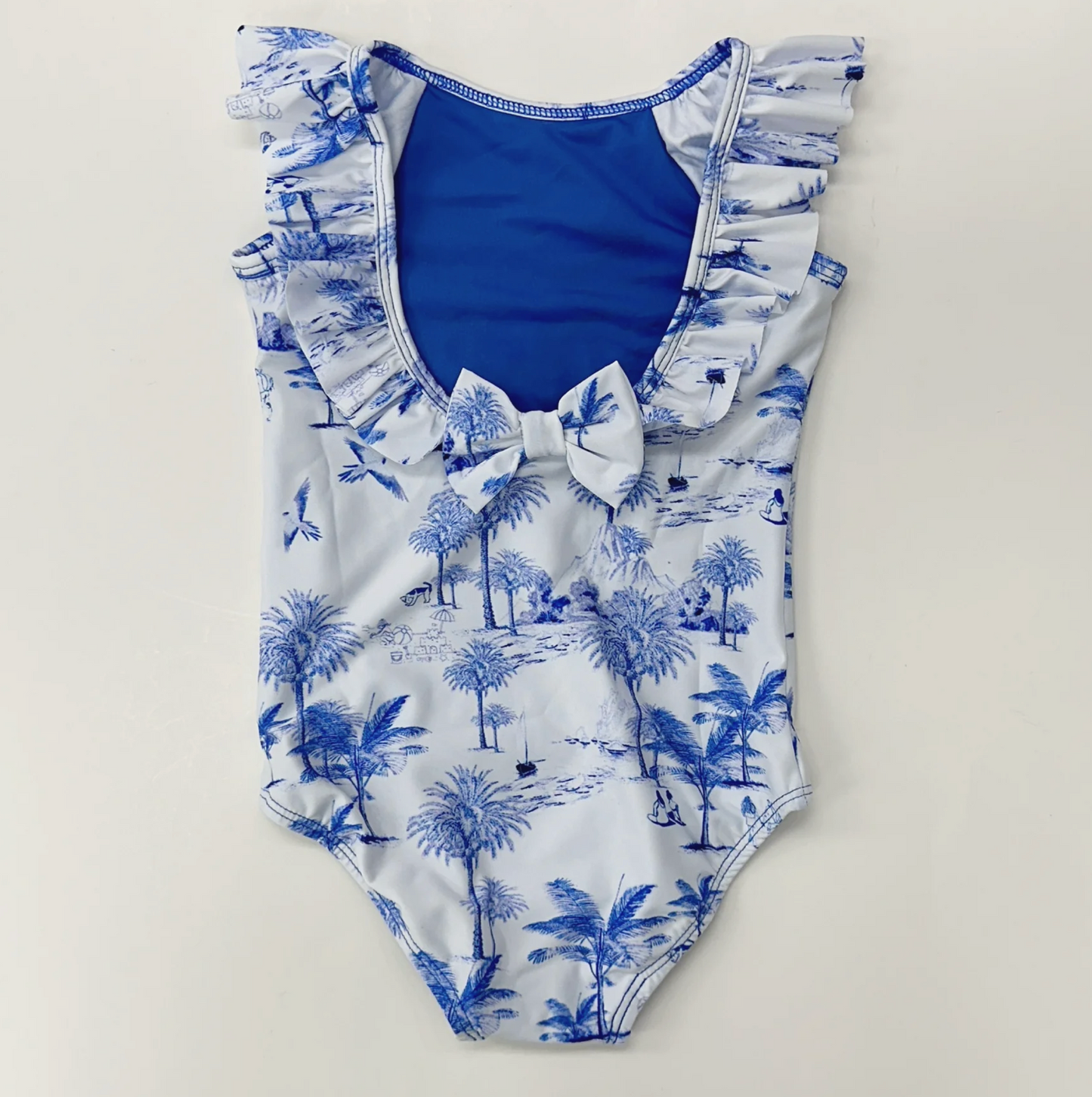 Riviera Dream Ruffle Sleeve Swimsuit