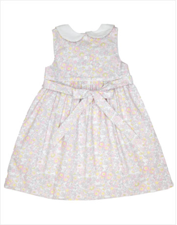 Melody Pink Flower Print Dress