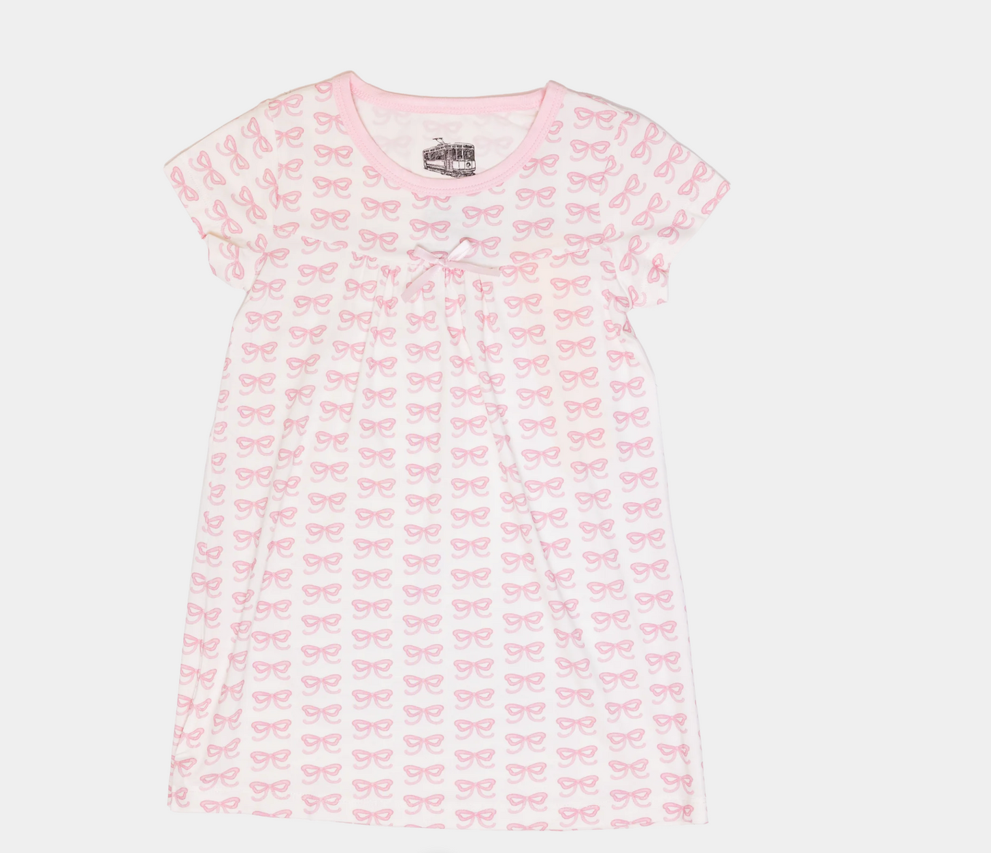 Uptown Baby Bows Bamboo Dress