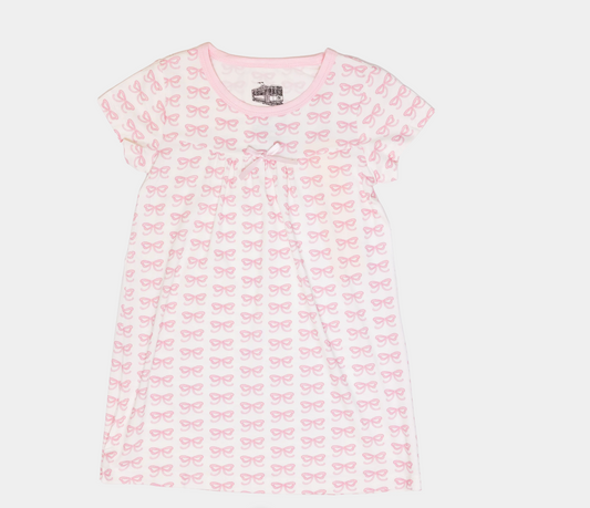 Uptown Baby Bows Bamboo Dress