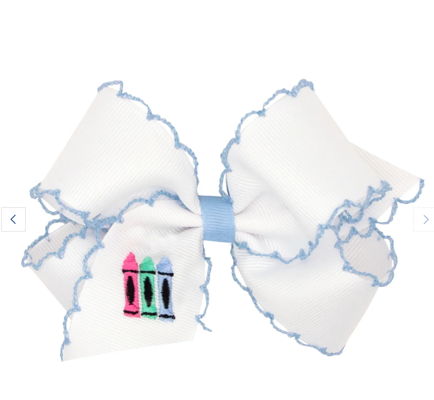 King Moonstitch Crayon Bow