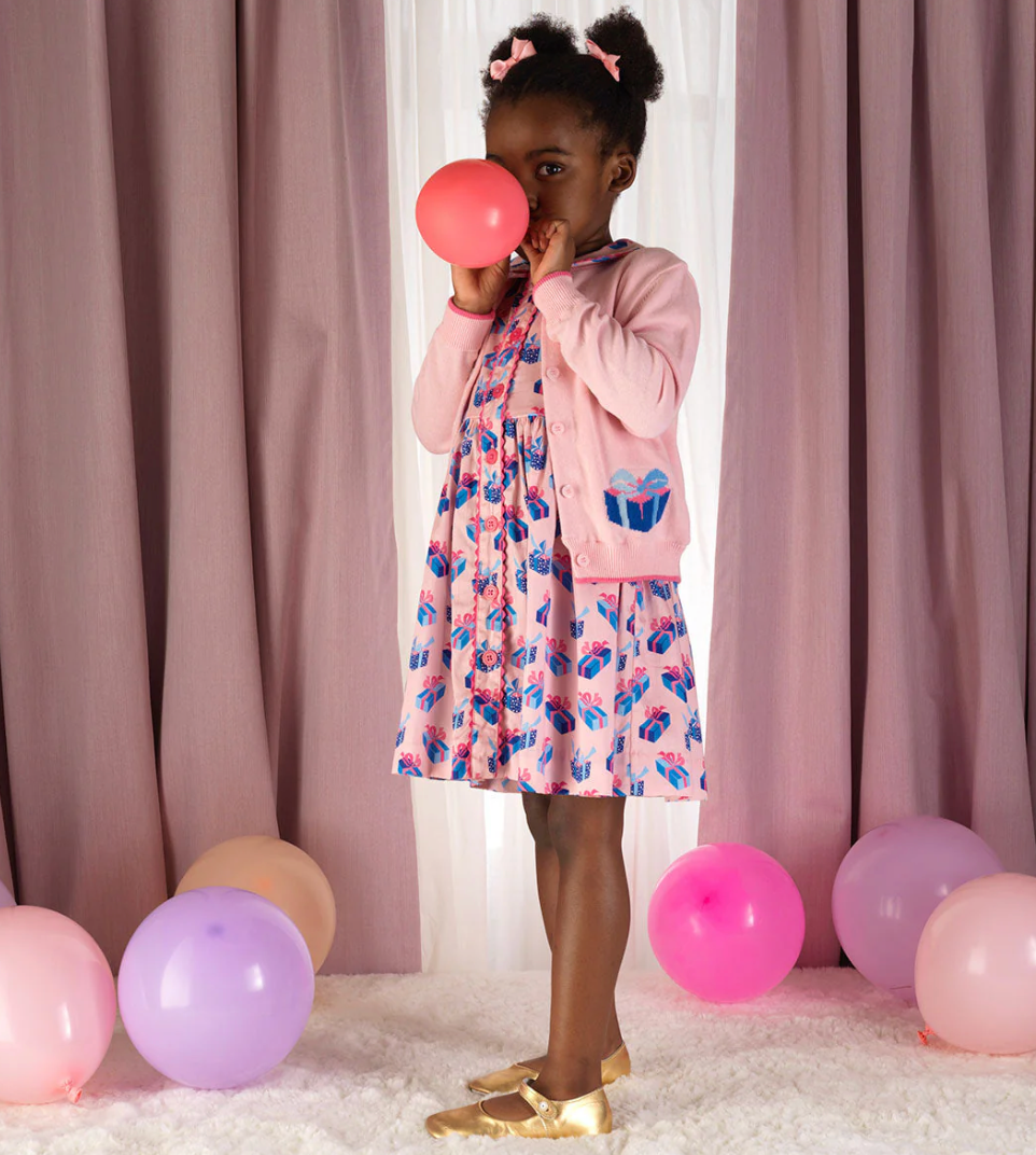 Rachel Riley Gift Intarsia Cardigan