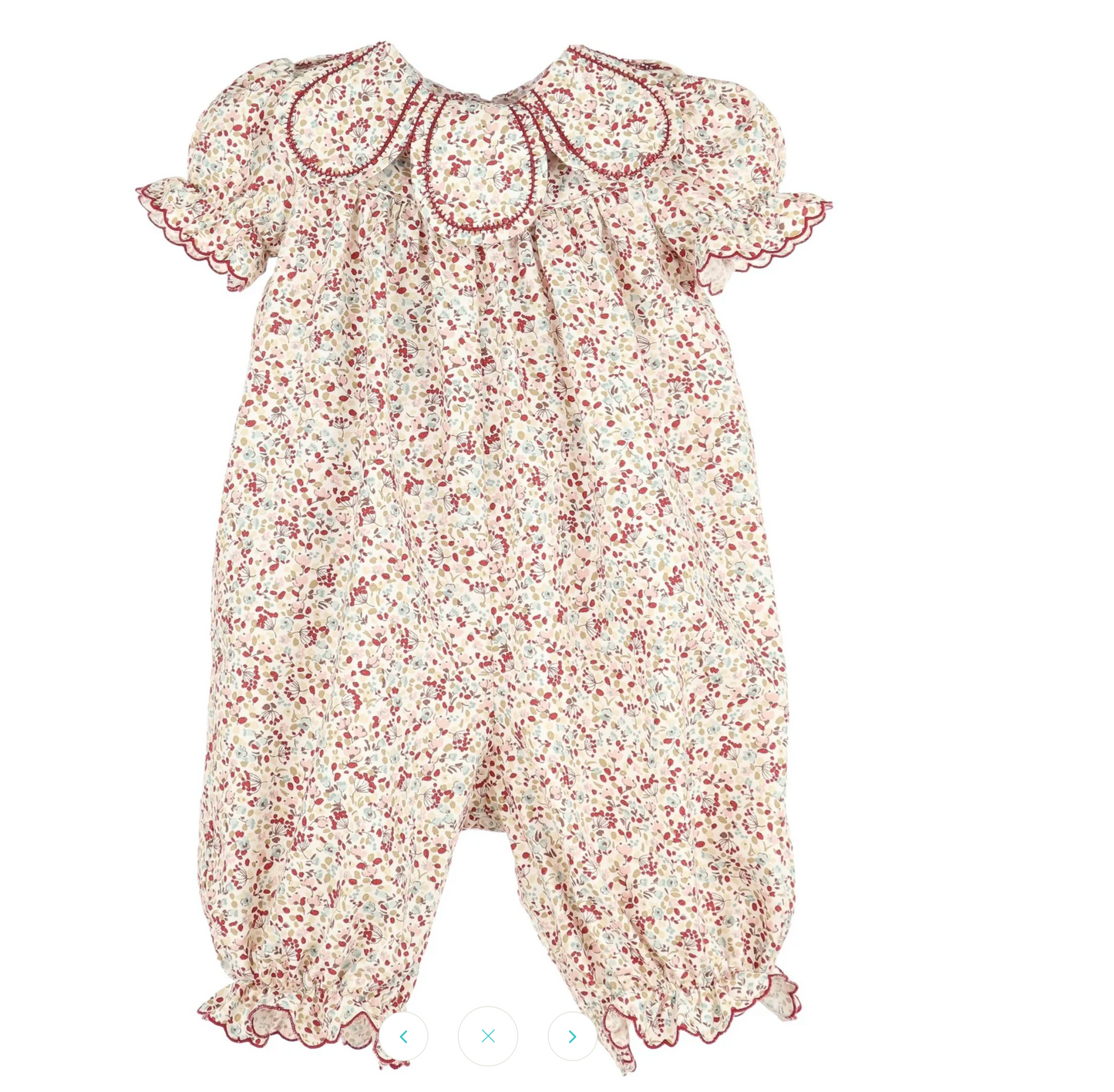 Cranberry Crush Petal Long Romper