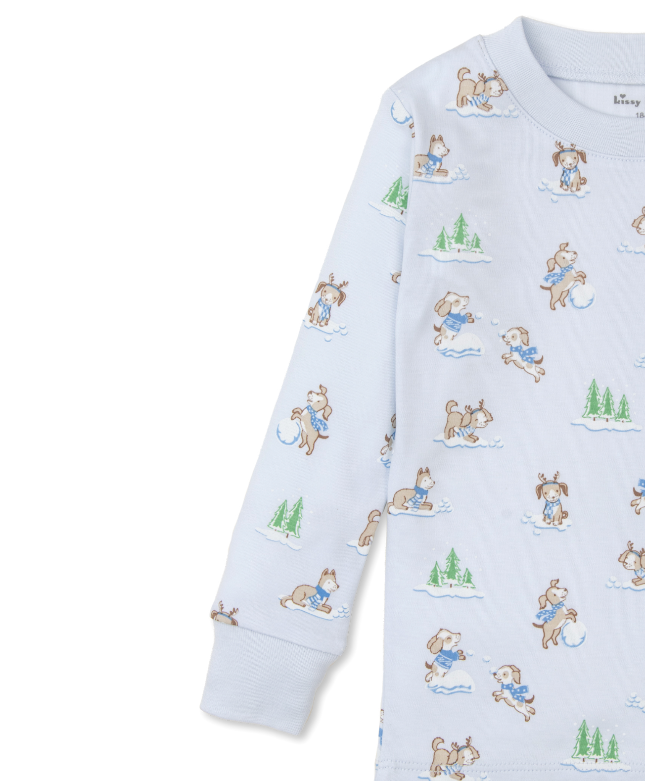 Kissy Kissy Snowball Puppy Pajamas