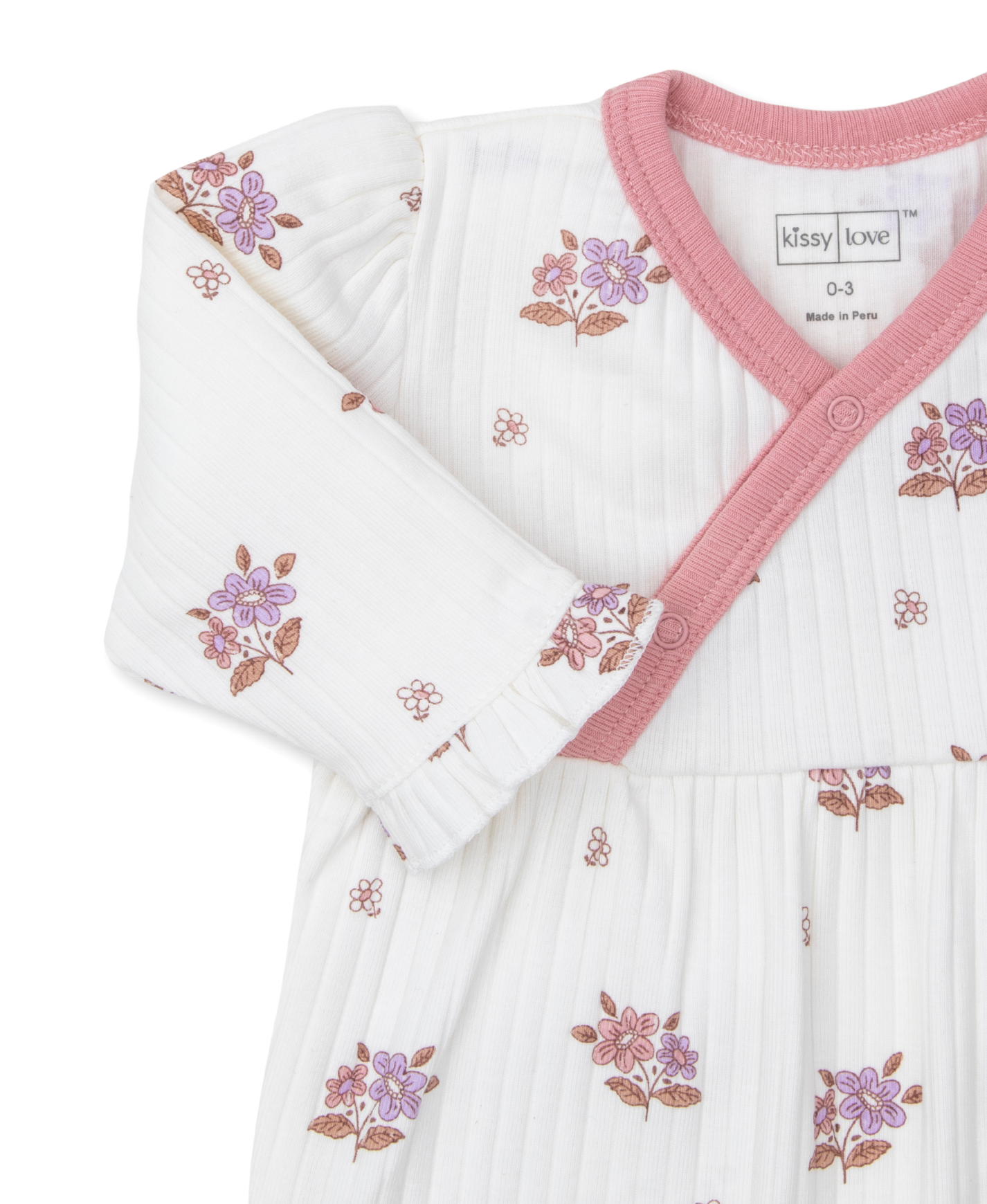 Kissy Kissy Pink Floral Playsuit