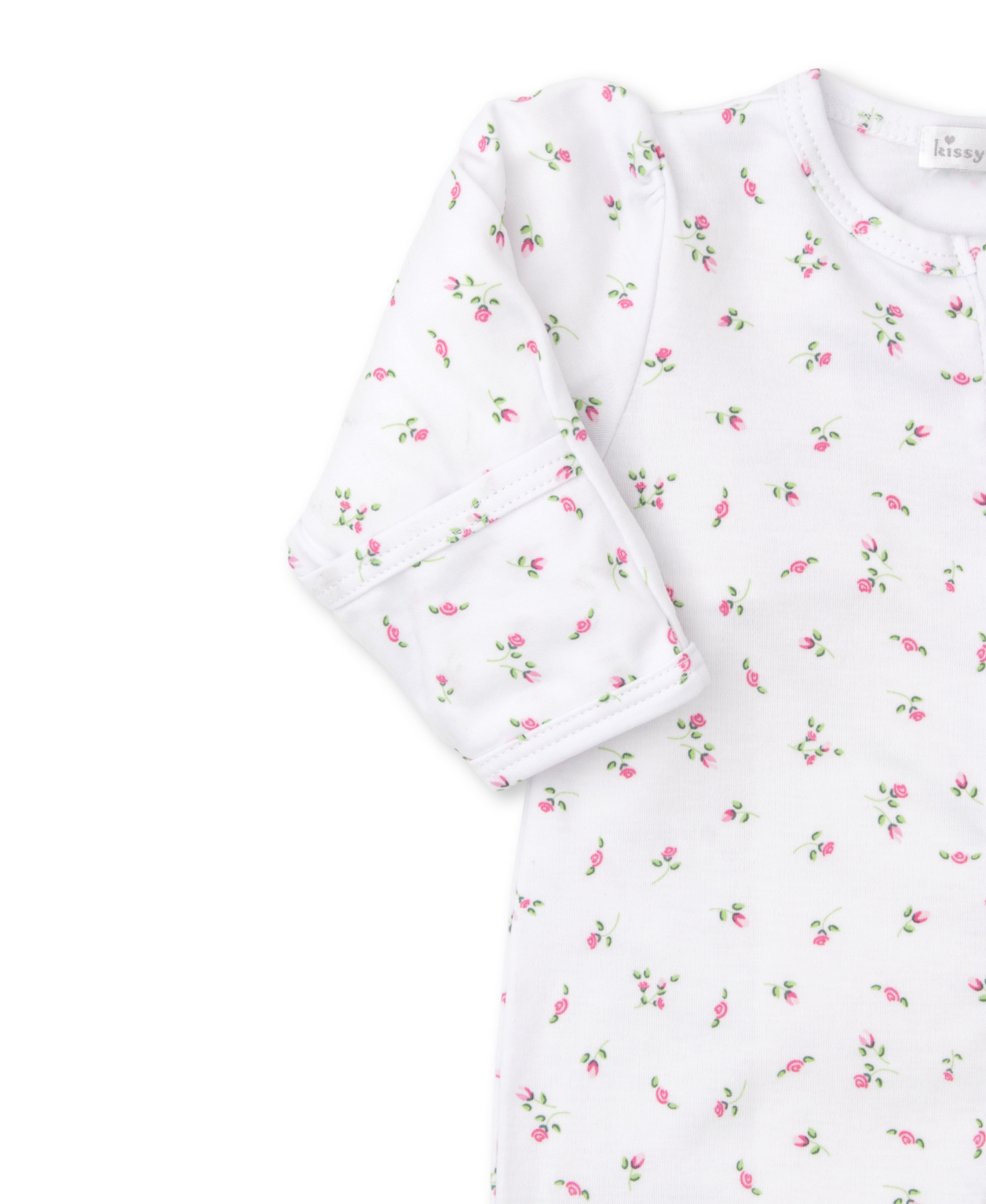 Kissy Kissy Garden Rose Ruffle Footie