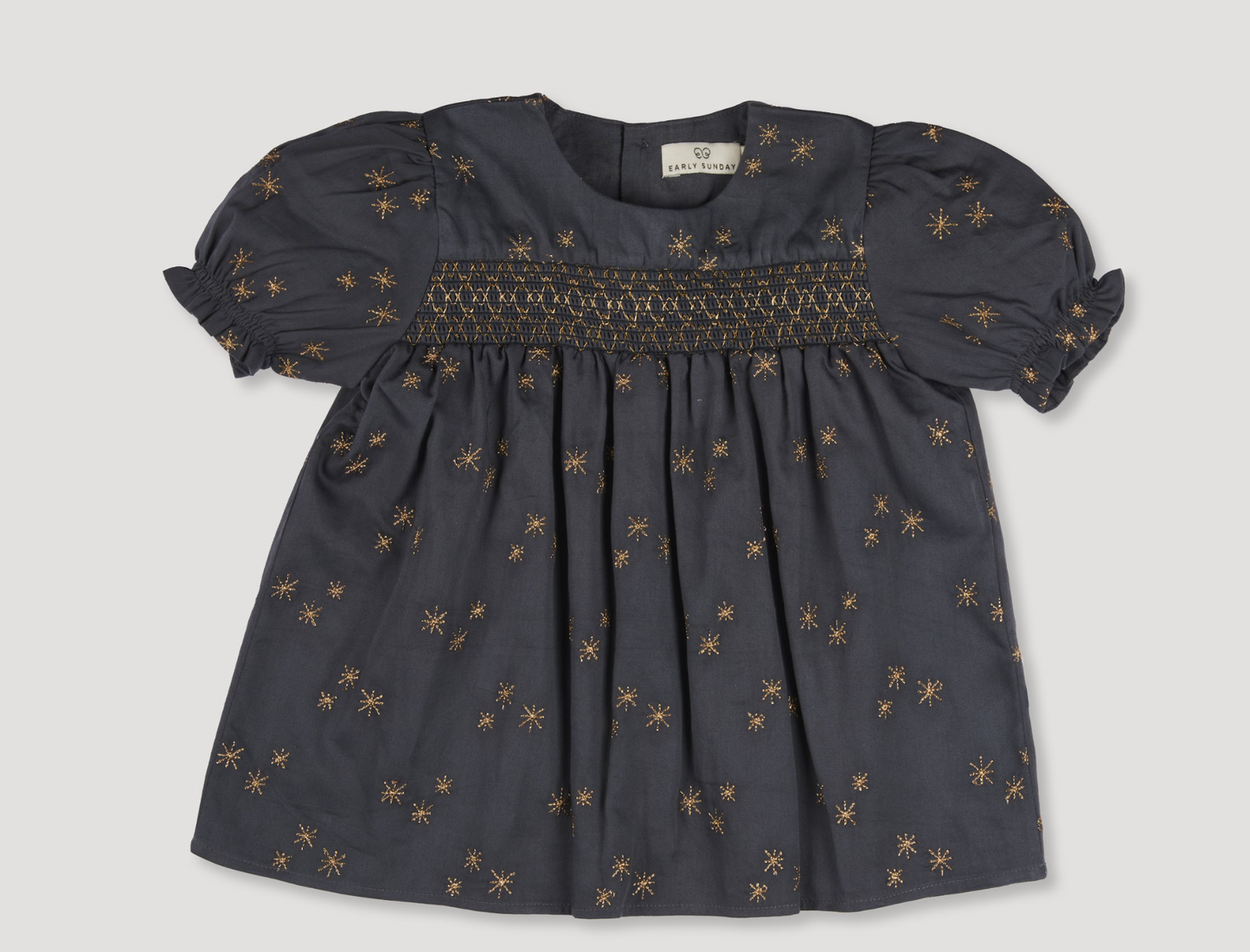 Stella Baby Dress - Stormy Blue