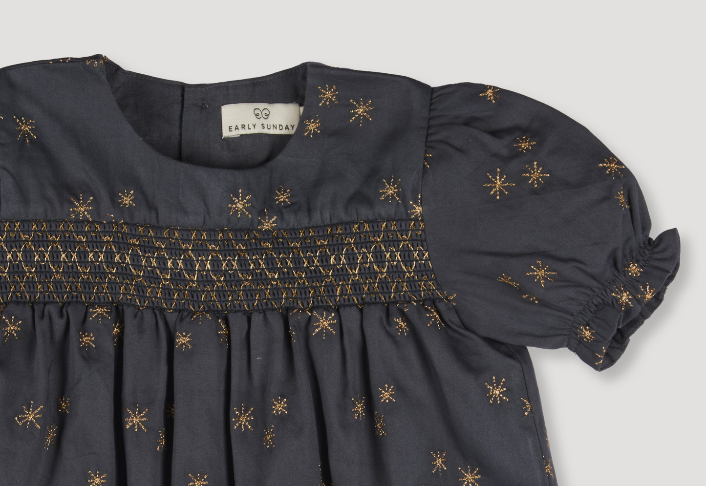Stella Baby Dress - Stormy Blue