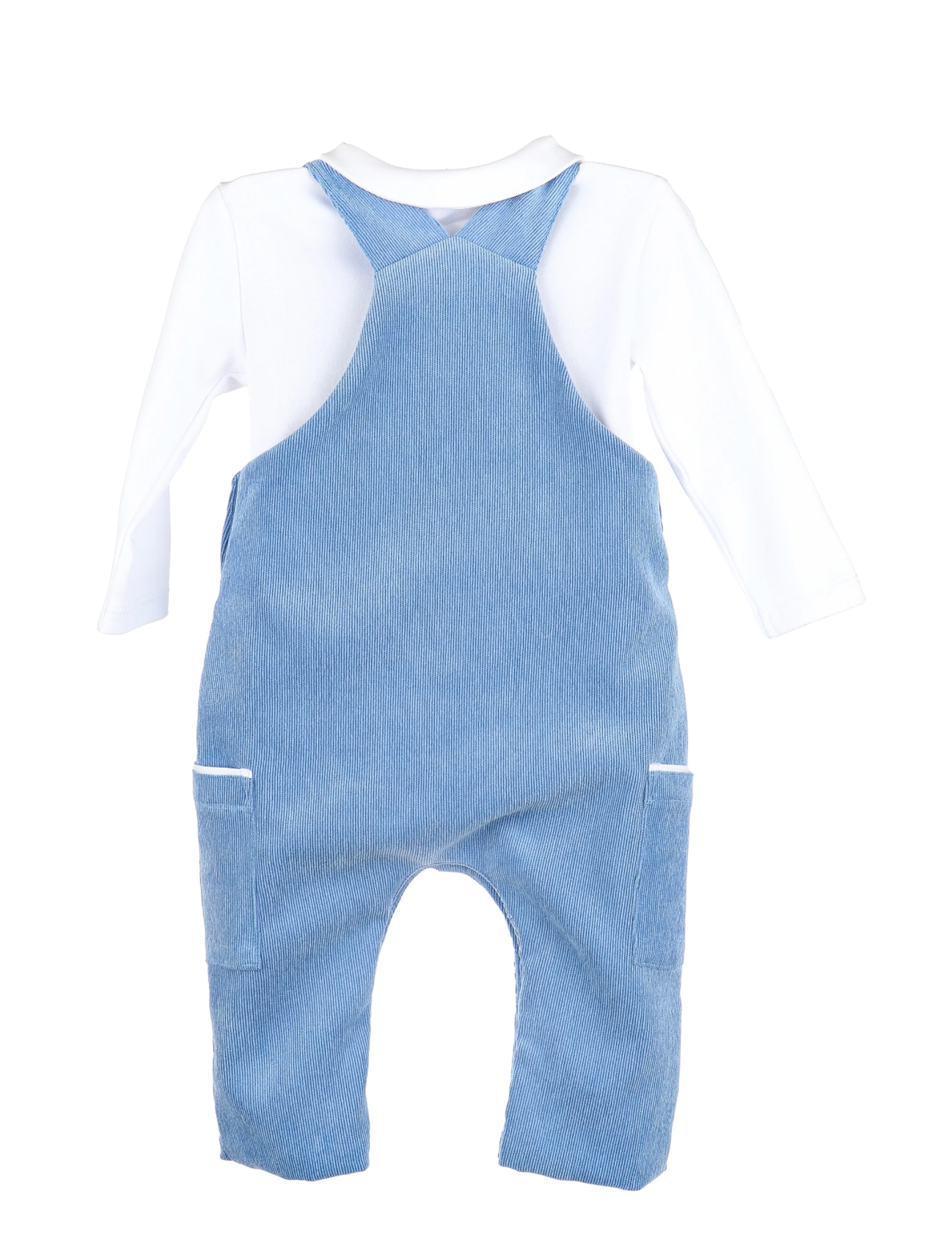 Comfy Cord Overall Set -Blue