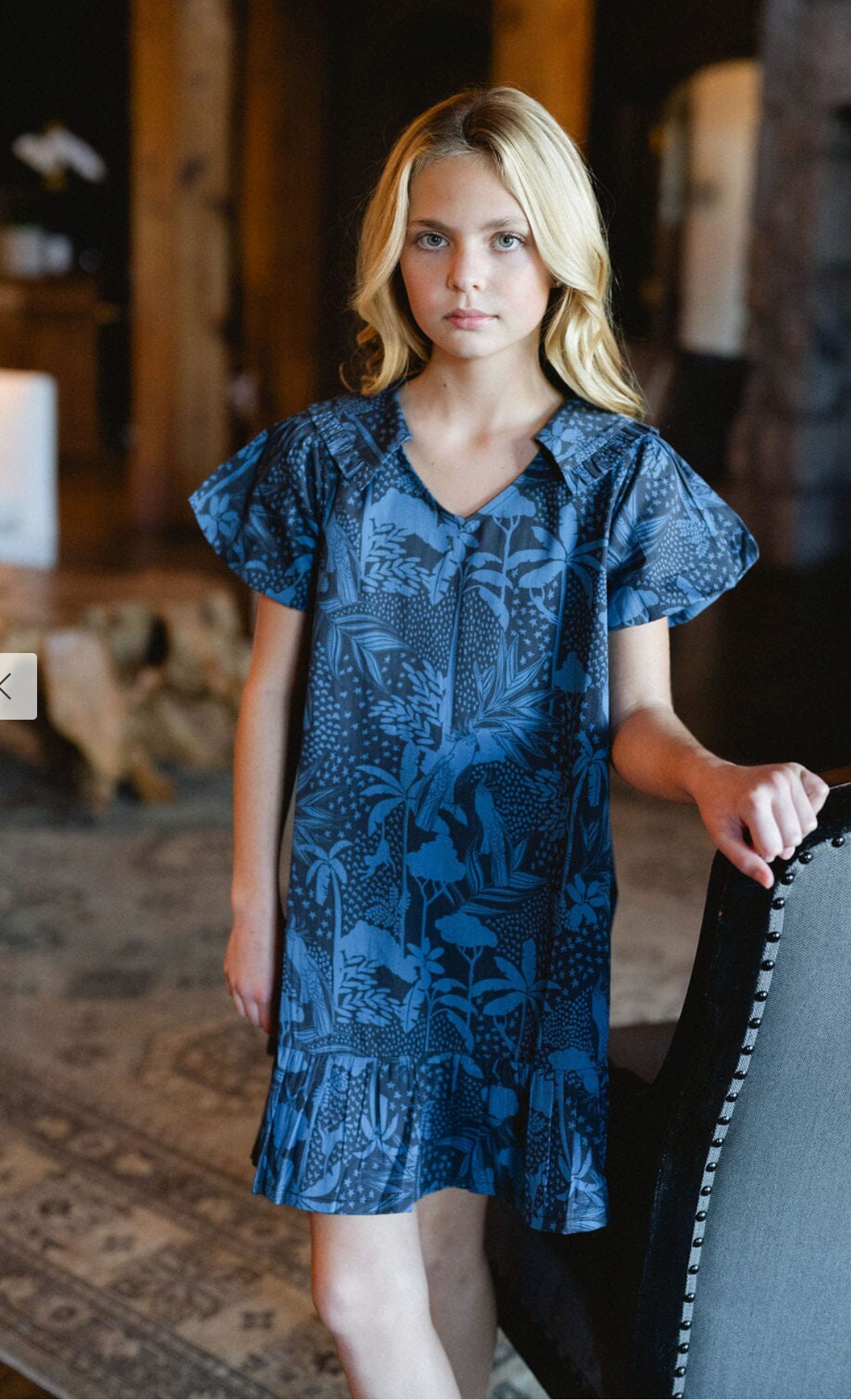 Penelope Dress-Dutch Blue