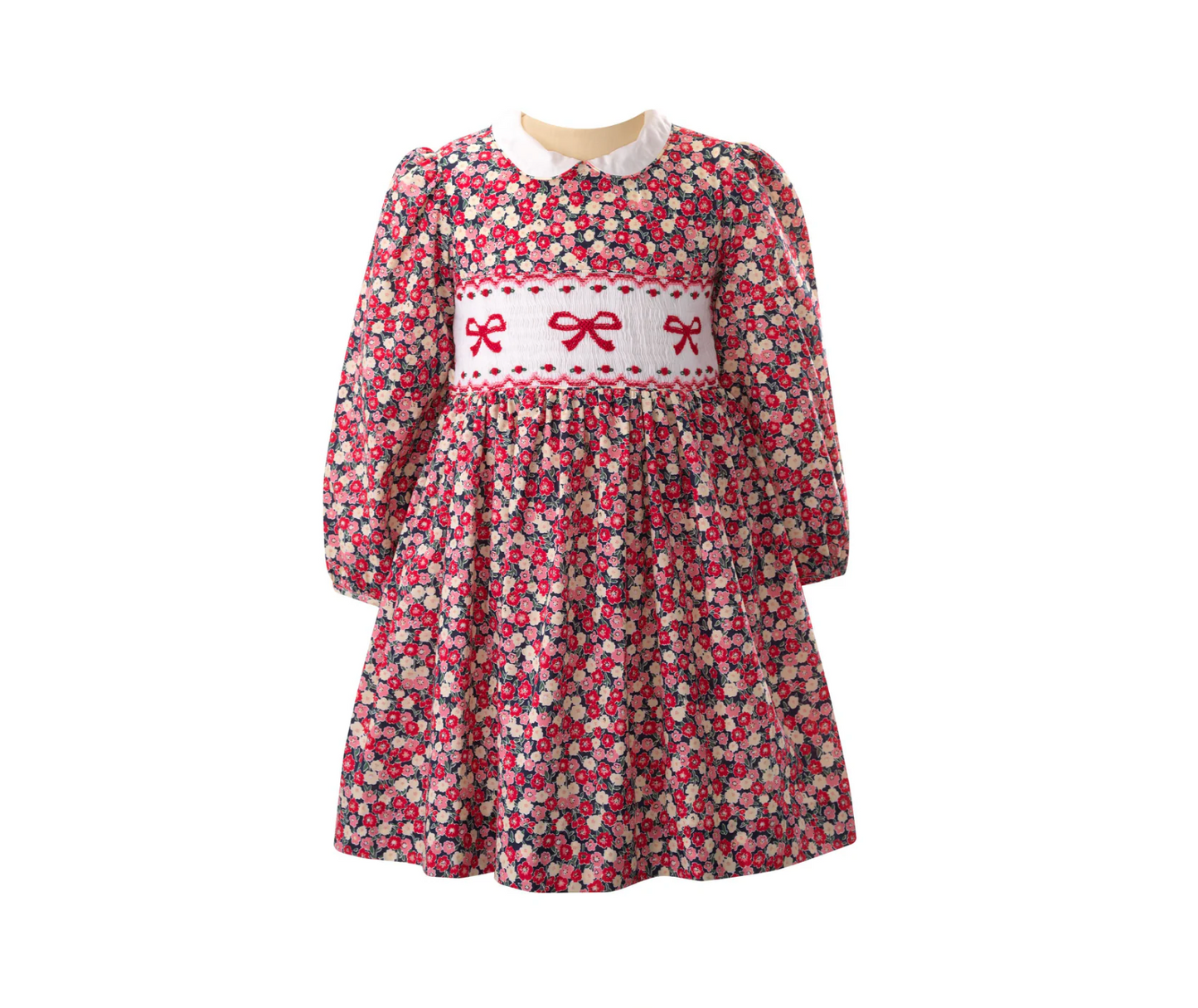 Bow Smocked Dress