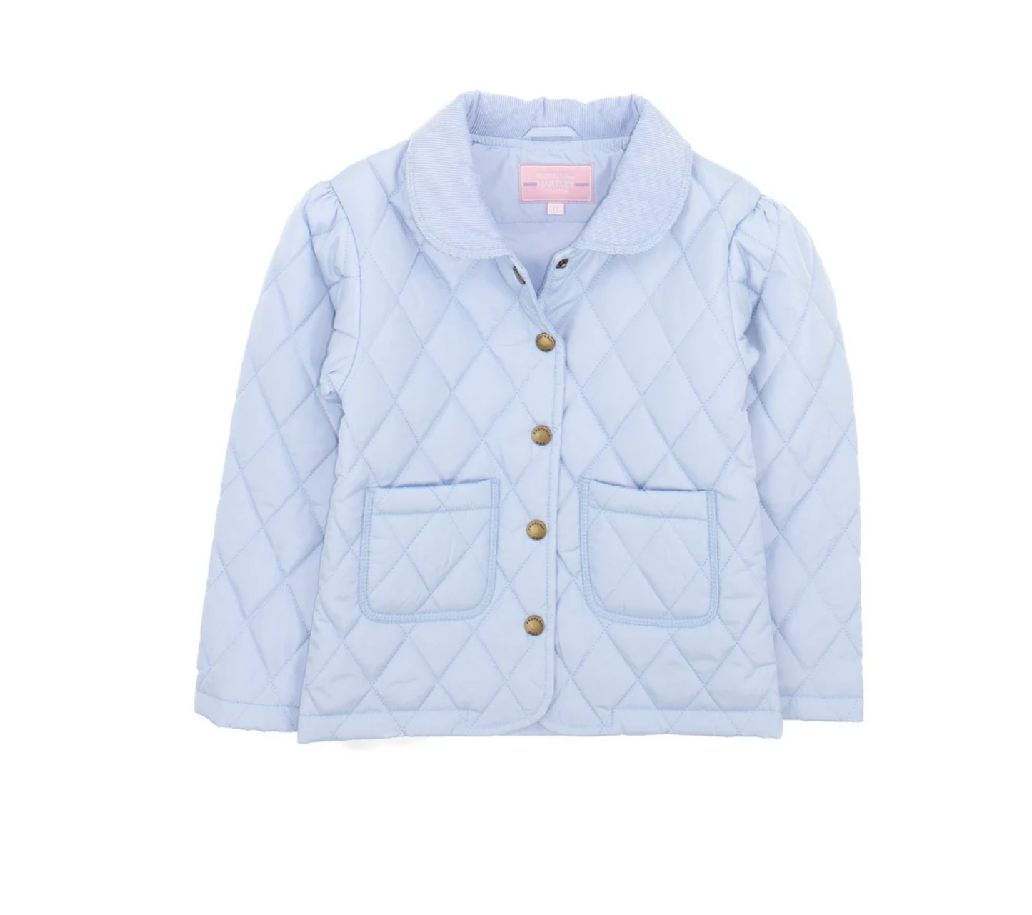 Girls Hartley Jacket-Powder Blue