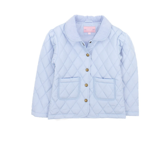 Girls Hartley Jacket-Powder Blue