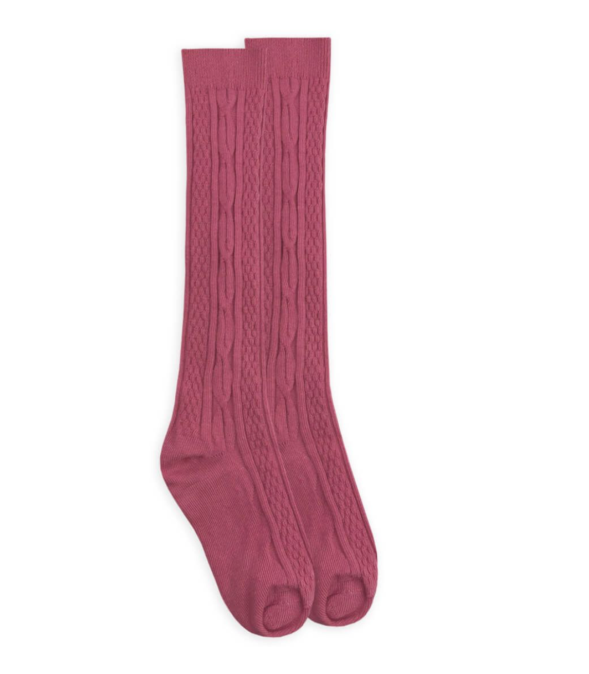Fashion Knee High Cable Knit Socks