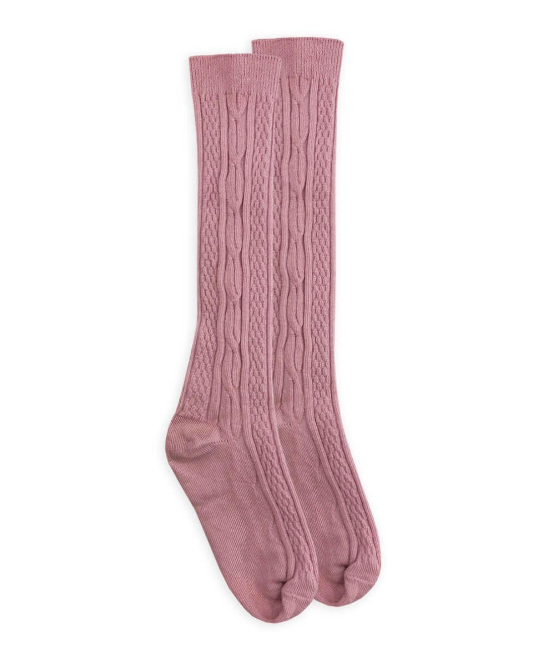 Fashion Knee High Cable Knit Socks