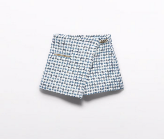 Houndstooth Skort