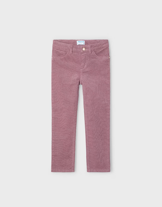 Girls Sparkly Corduroy Jeans