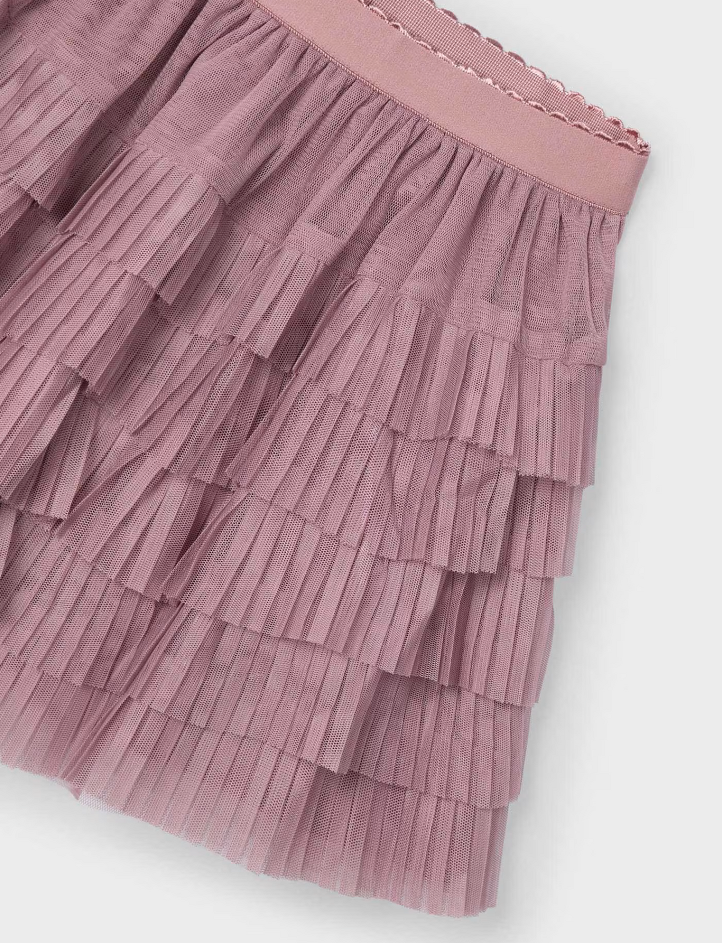 Girls Pleated Tulle Skirt