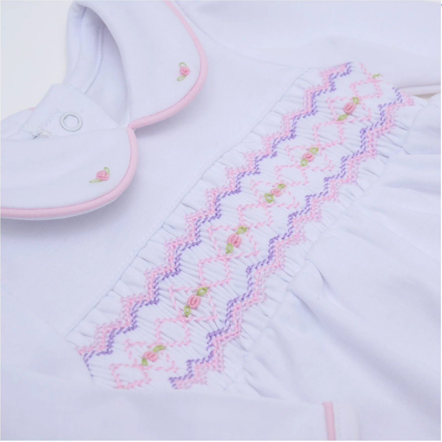 Magnolia Baby Hazel Smocked Collared 2 Piece Pant Set