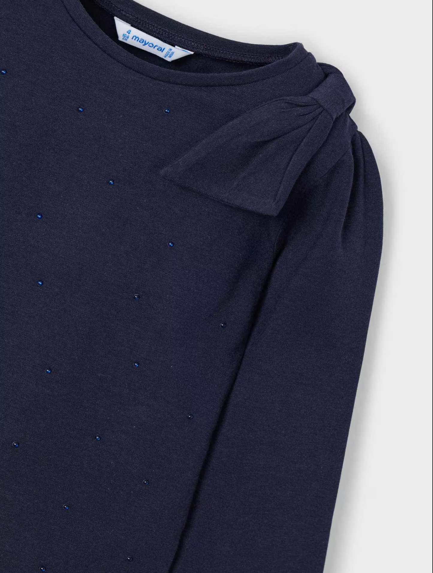 Bow Long Sleeve Shirt - Multiple Color Options