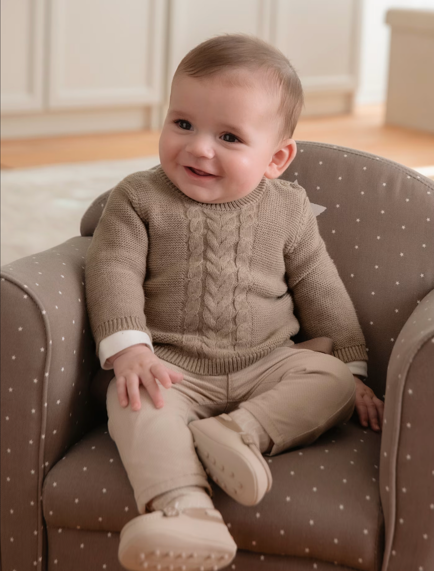 Mayoral Baby Braided Sweater
