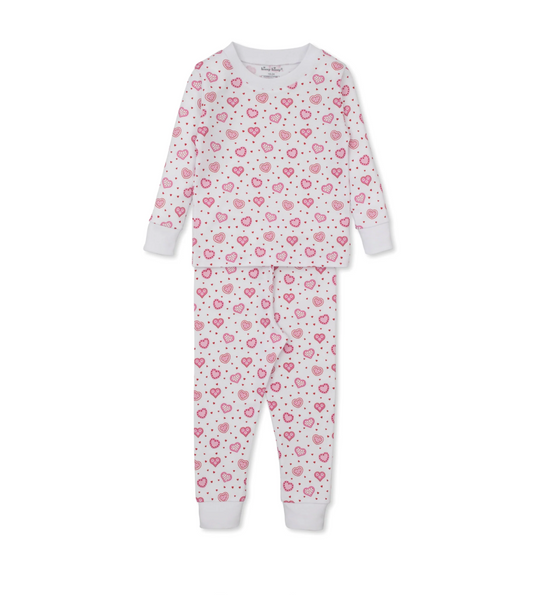 Kissy Kissy Heartfelt Hearts Pajama Set