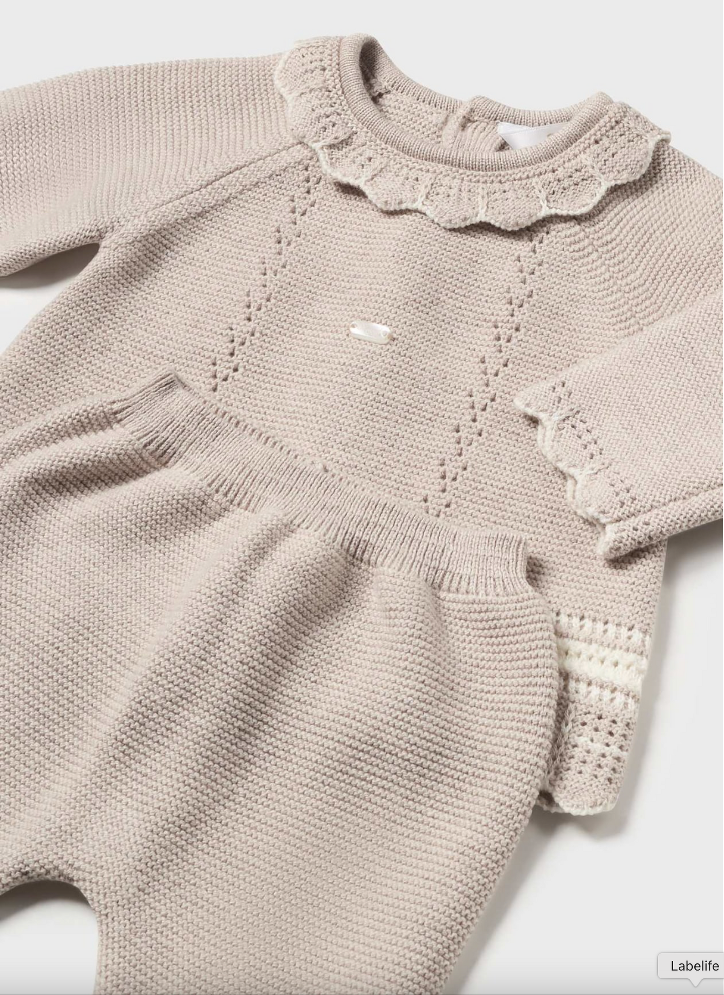 Oatmeal Knit Leg Warmer Set