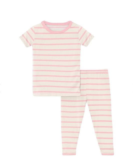 KicKee Pants Lotus Sweet Stripe Pajama Set