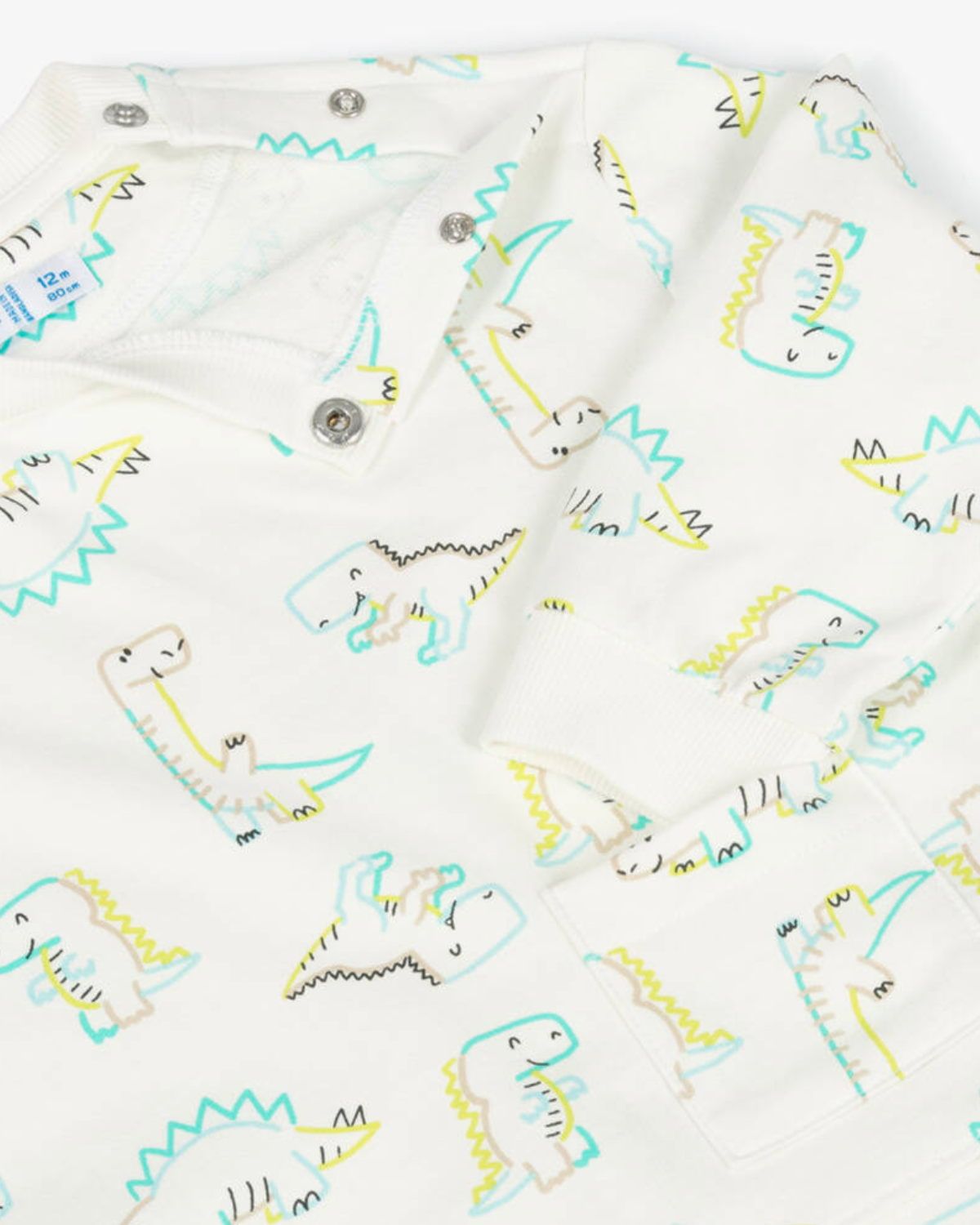 Mayoral Boys Printed Pullover - Dinosaurs